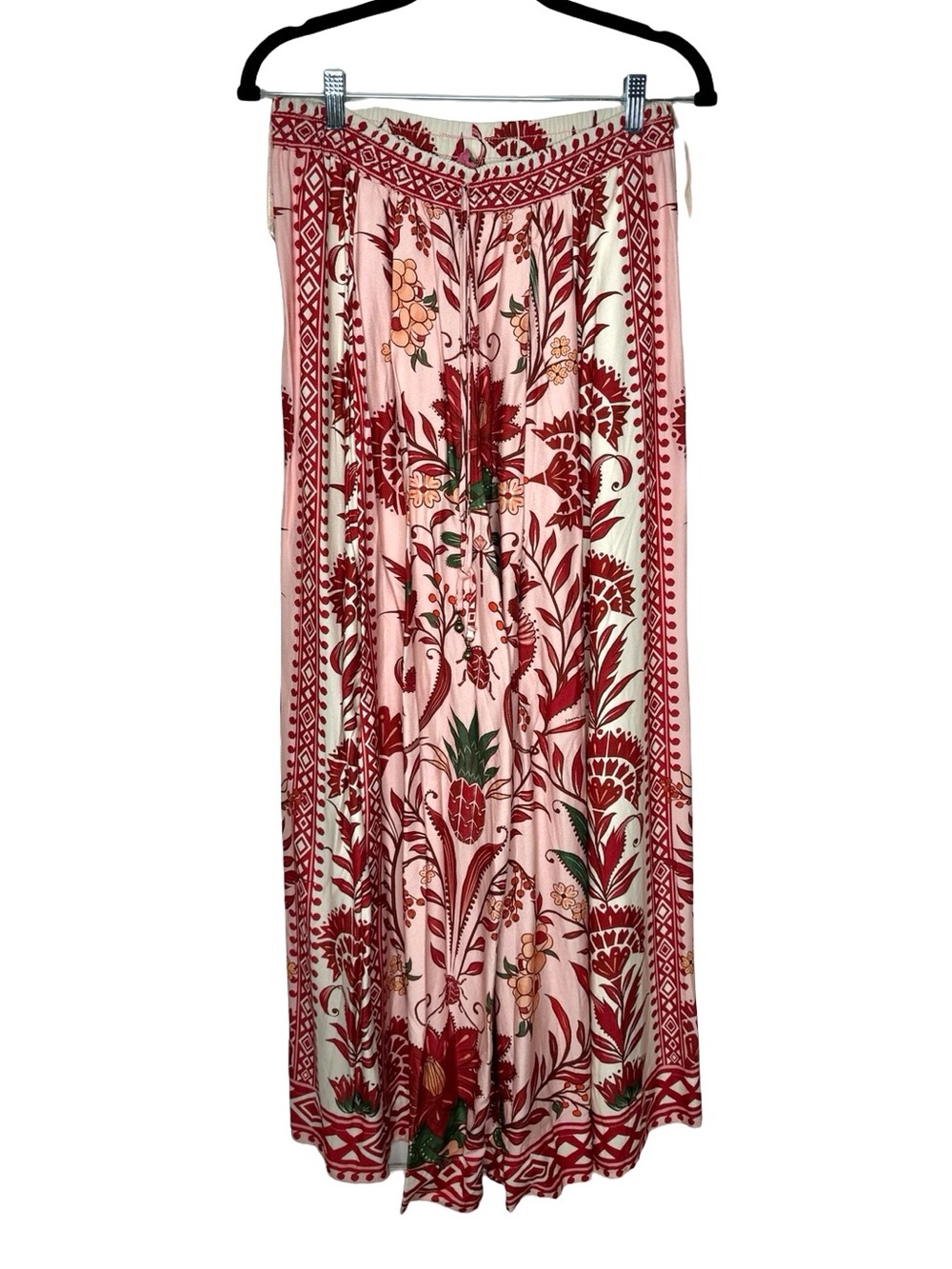 Farm Rio | Leveza Romântica Wide-Leg Pants Medium - Picture 2 of 6